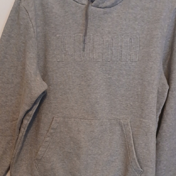Puma Gray Hoodie - Picture 4 of 6